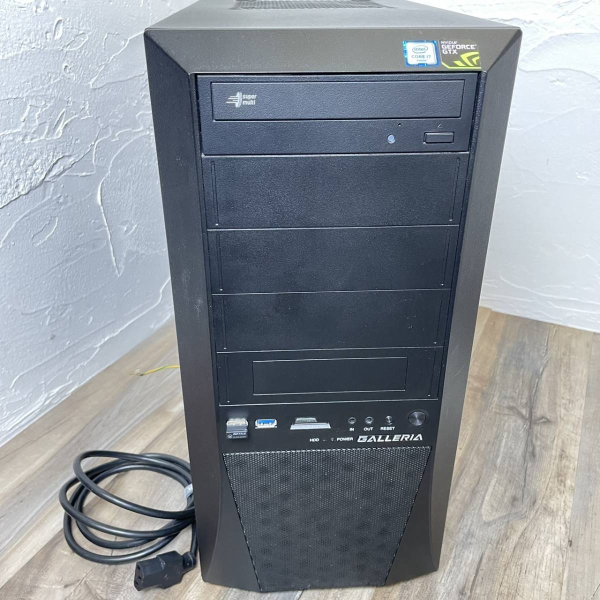 J46岡】☆【現状出品】ゲーミングpc GALLERIA i7-6700K 4.00GHZ 