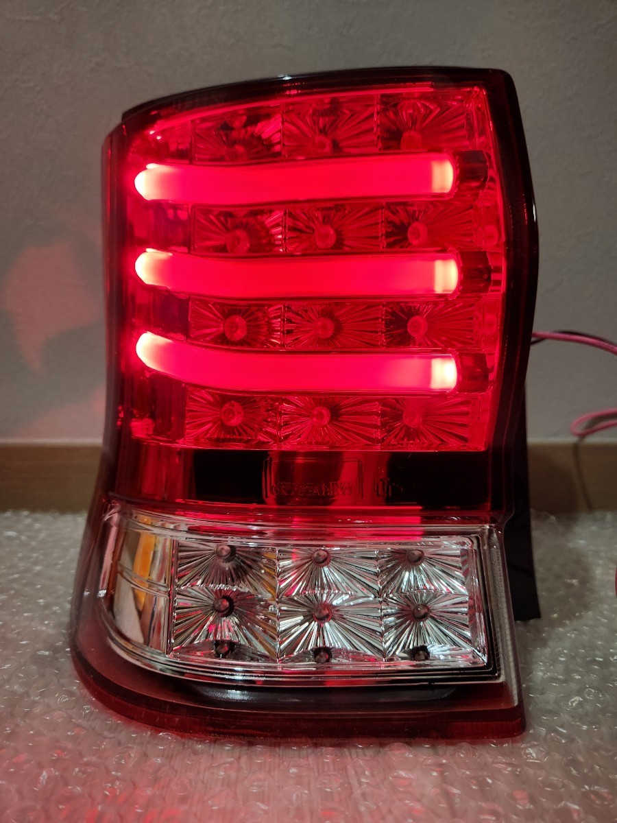 30プリウス クリスタルアイファイバーフルLEDテール 2個セット