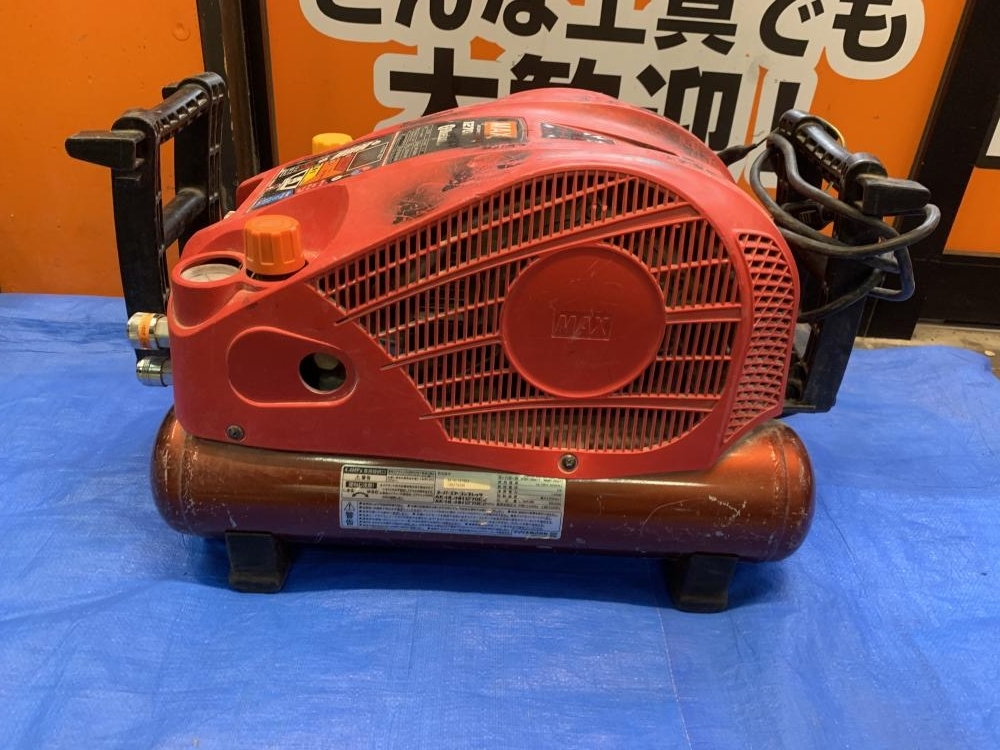 013♪おすすめ商品♪MAX　マックス 高圧常圧エアコンプレッサ AK-HL1270E2 充填約5分半　電源ボタンかなり反応悪 マックス 100V 013♪おすすめ品♪MAX