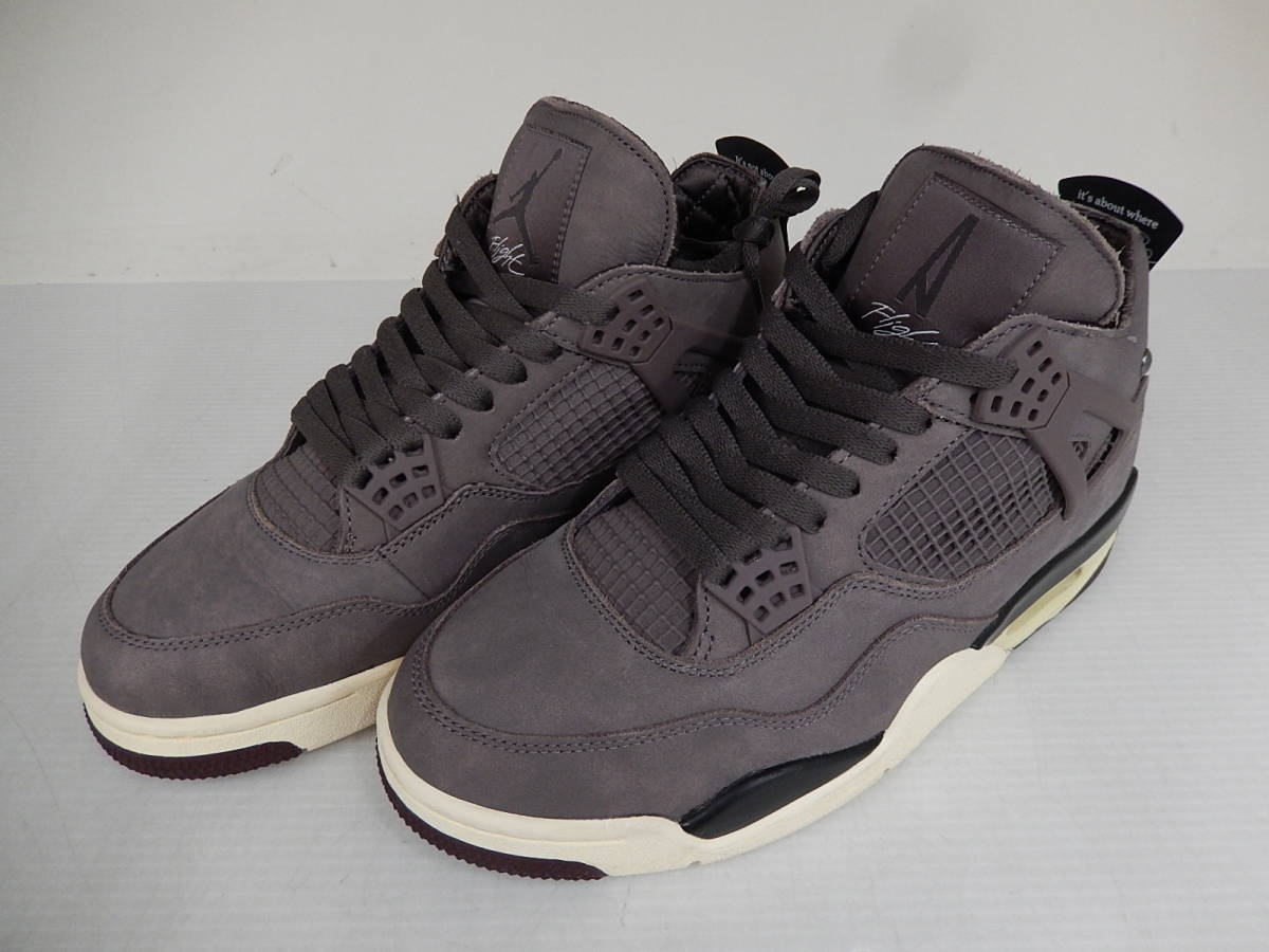 0 A Ma FOSSIL STONE Were NIKE ×A MA MANIERE AIR JORDAN4 RETRO SP 27.0
