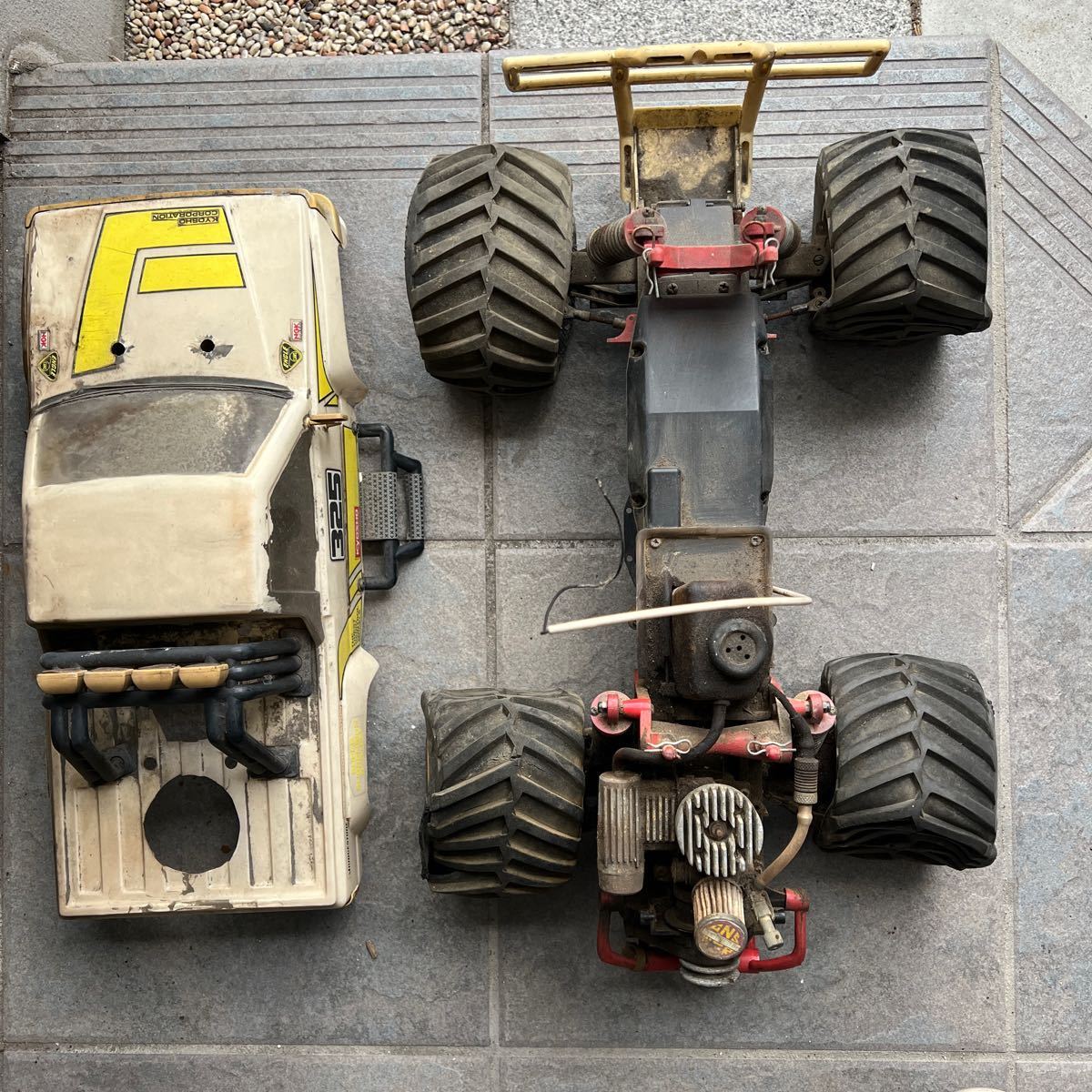 京商ガソリンエンジン ホビーラジコン 動作未確認 京商 LAZER ZX