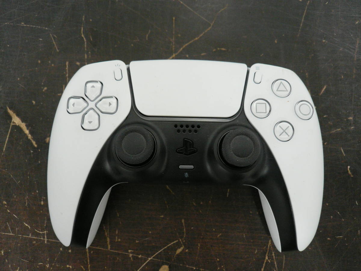 QQ43 ソニー SONY PS5 純正デュアルセンス ワイヤレスコントローラー ホワイト プレイステーション5 DualSense CFI-ZCT1J