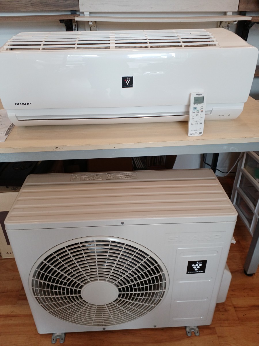 シャープ エアコン：シャープ エアコン 2.2kw ay-n22n-wの通販 N-N 