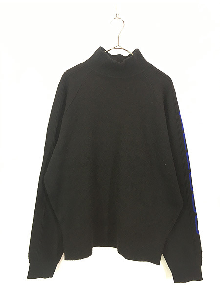 古着 Polo Ralph Lauren 「RL 2000」 ハイゲージ ハイネック ウール ニット セーター XL 古着