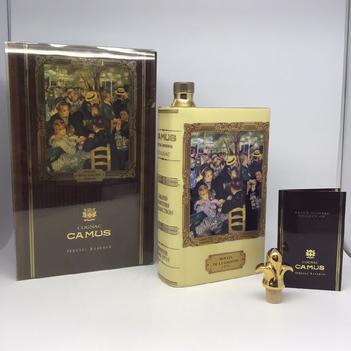 新作入荷，最新作 未開栓 カミュ スペシャルリザーブ ブック ルノアール ムーラン ド ラ ギャレット 替栓/箱付 重量1255g 2H-14-2-147414-A(カミュ)｜売買されたオークション情報、yahooの商品情報をアーカイブ公開 - コニャック