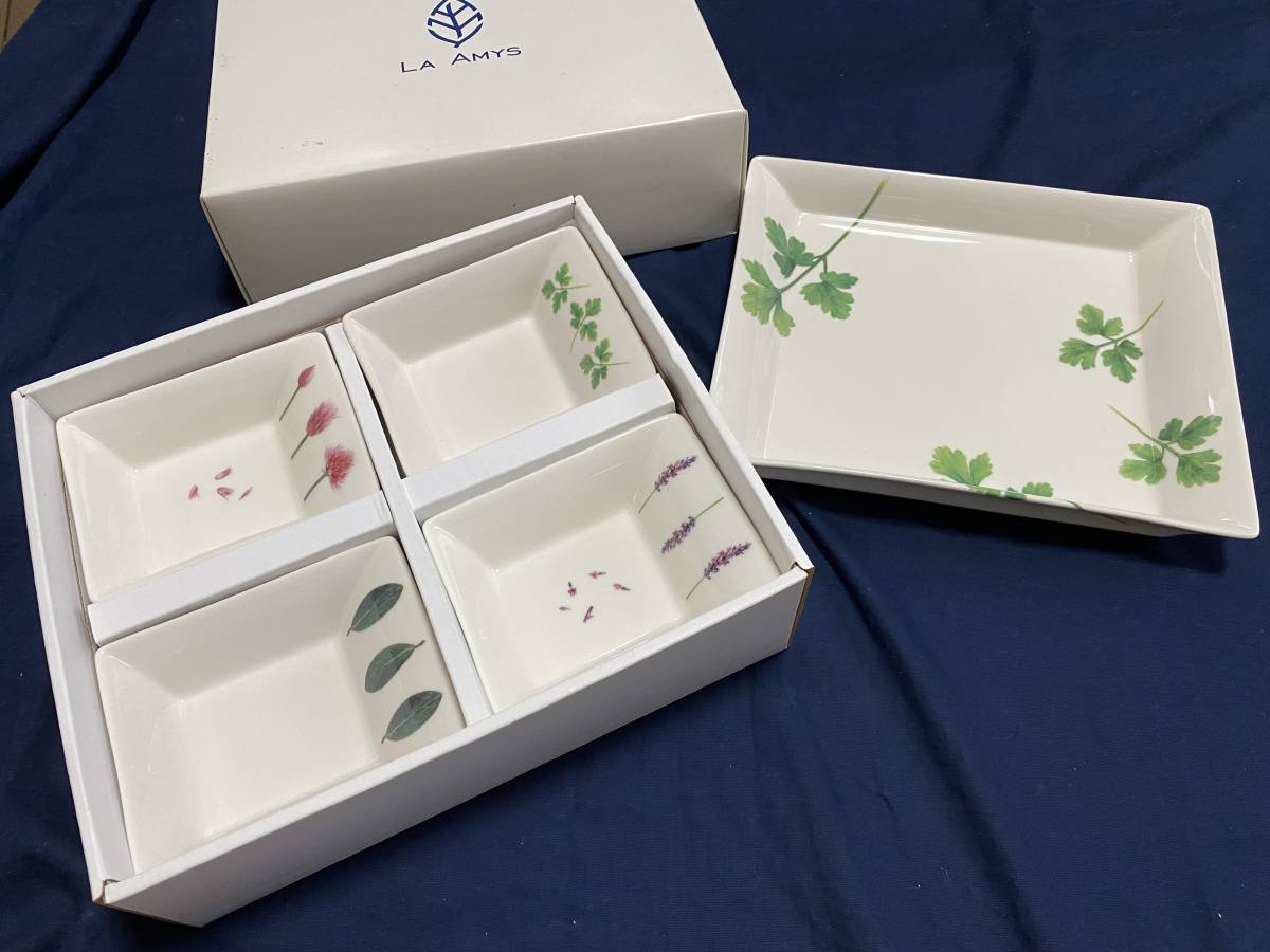 ☆新品【LA AMYS】プレート＆ボウル5P☆ 【公式通販】