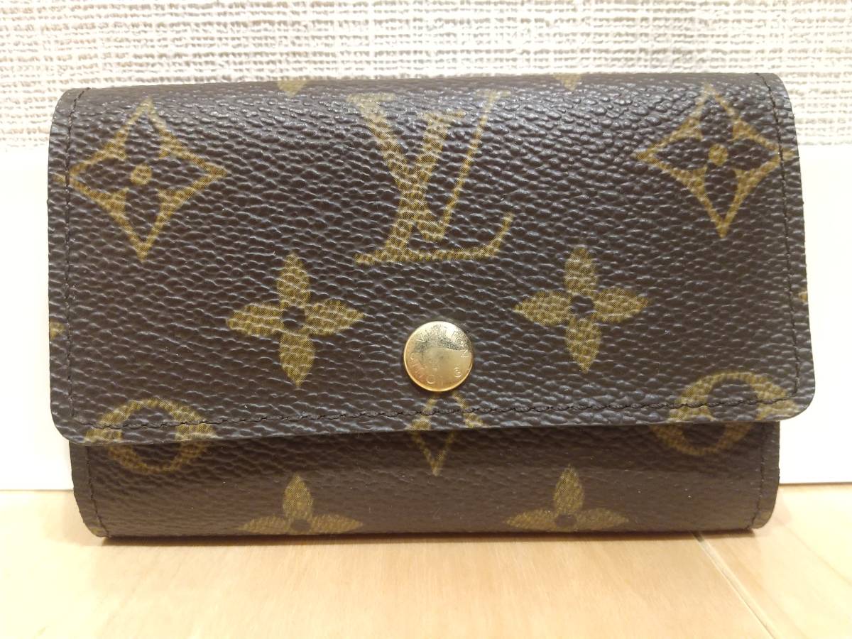 ■美品!!■LOUIS VUITTON■ルイヴィトン■モノグラム■ミュルティクレ６■キーケース■６連■