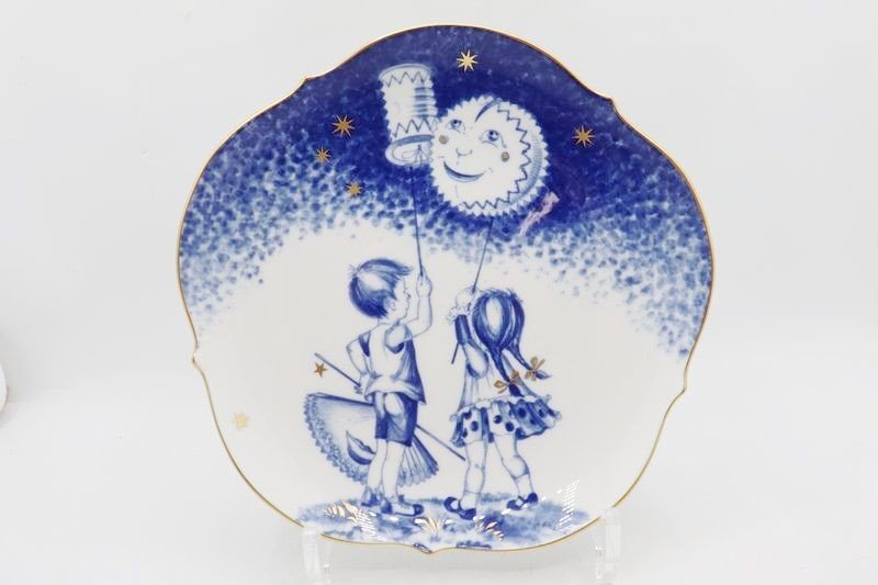 Meissen マイセン イヤープレート ランタン イヤー 1999年「ランタン