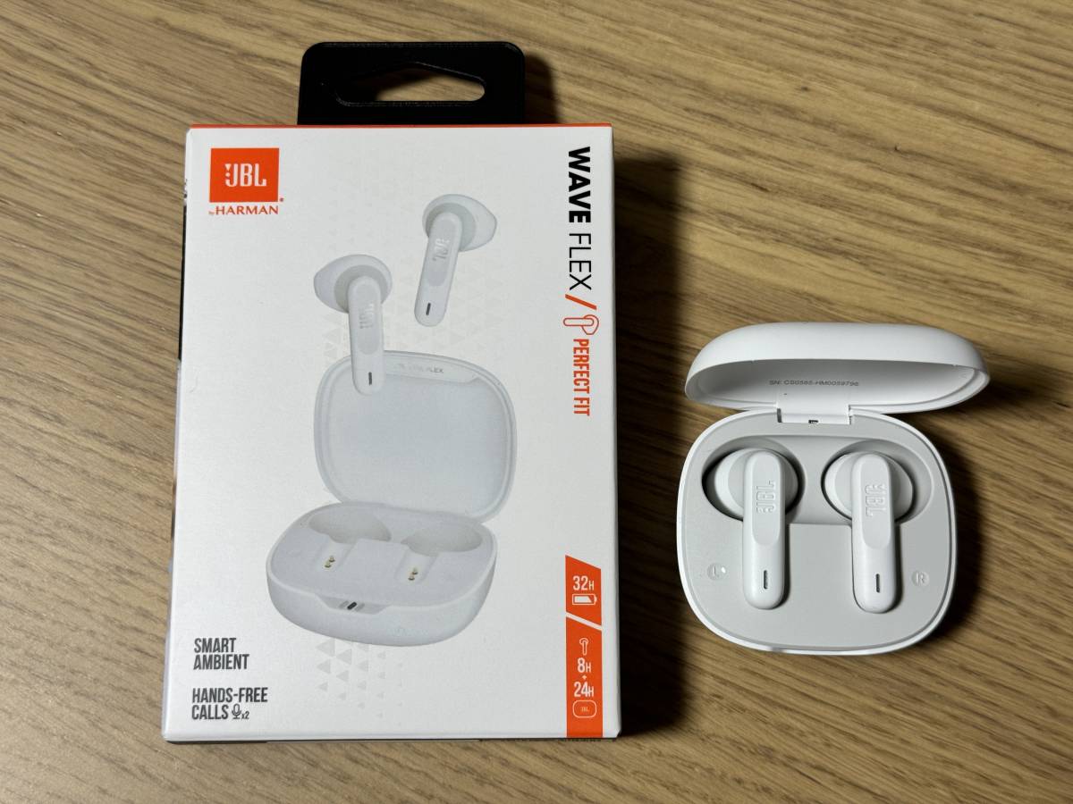 【送料無料】JBL WAVE FLEX ホワイト