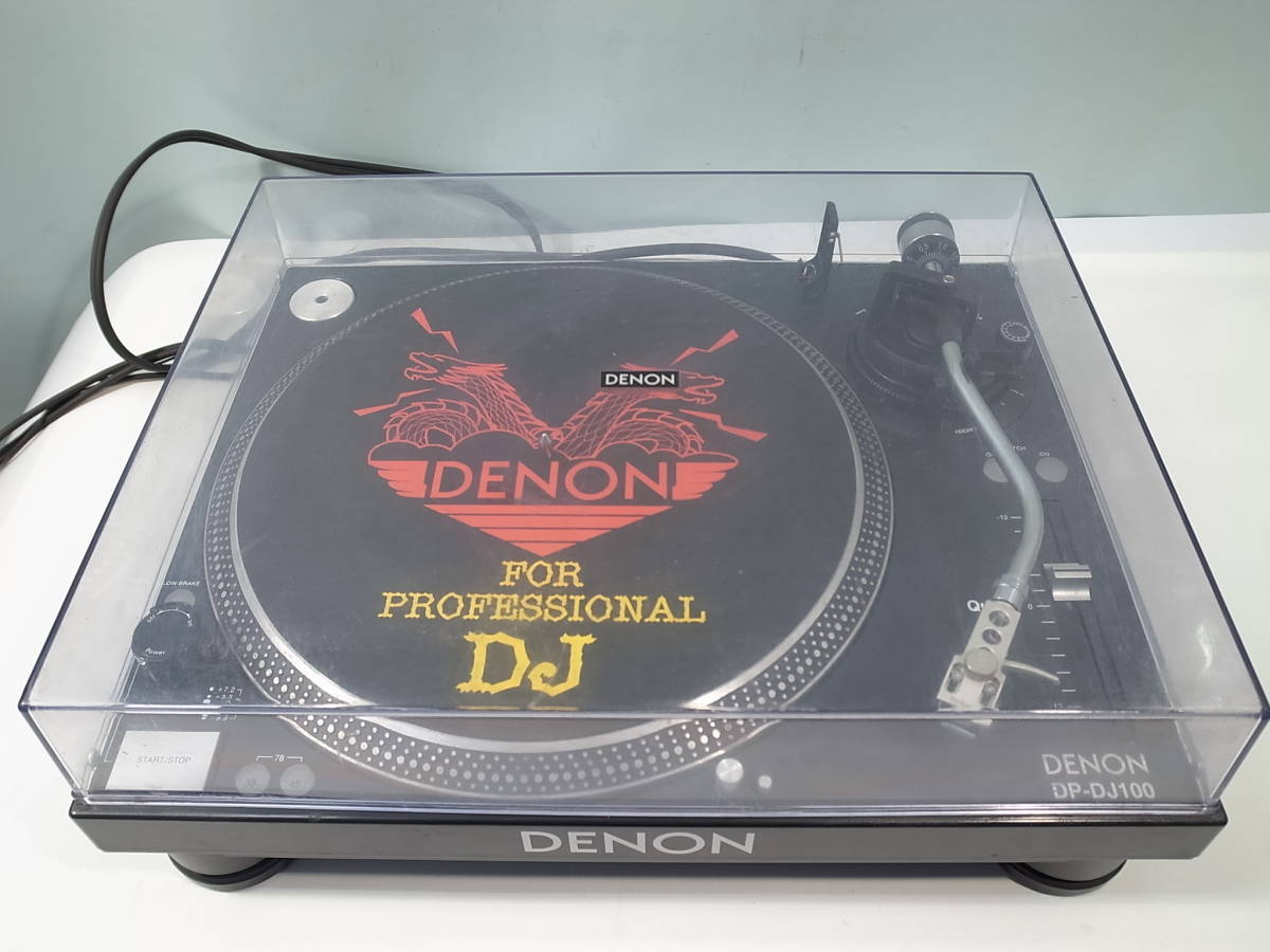 ☆DENON DP-DJ100 デノン ターンテーブル DJ レコードプレーヤー 未 