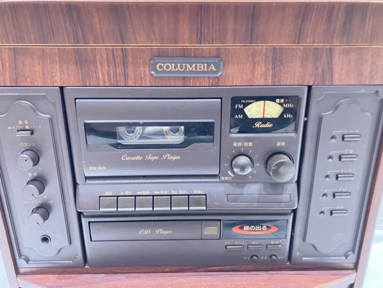 コロンビア 音聴箱 GP-60 ☆レトロ☆ マルチオーディオプレイヤー