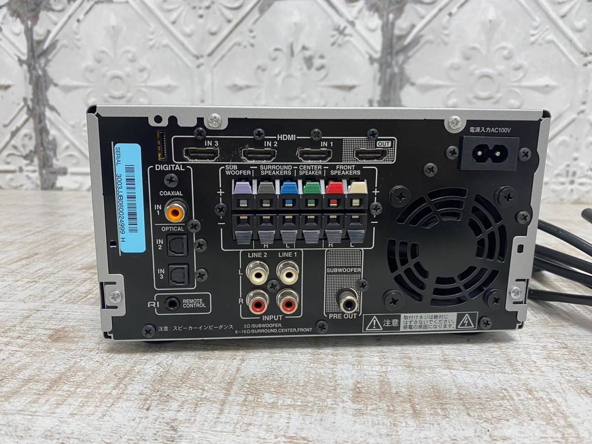 非常に良い」ONKYO AVセンター 5.1ch対応 最大出力30W×5 シルバー SA