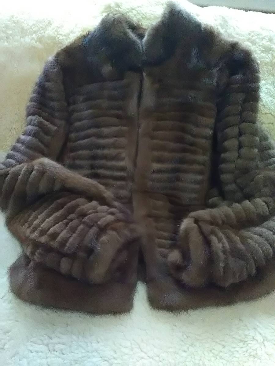 フォックスファー　ショートジャケット