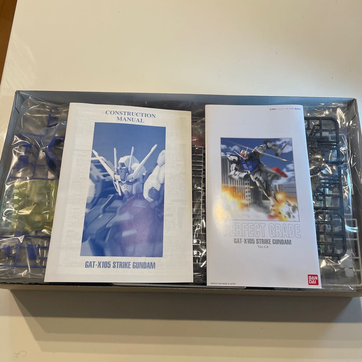 初回発売月製　GAT-X105 ストライクガンダム （1/60スケール パーフェクトグレード（PG） 機動戦士ガンダムSEED 0131413） GAT-X105 ストライクガンダム 1&frasl;60 中古 (機動戦士ガンダムSEED) (ガンプラ)