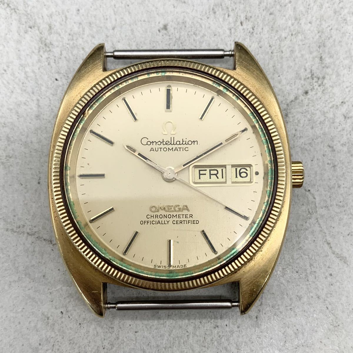OMEGA Constellation 自動巻き時計 本体 FN10256Y【1000円スタート!!】OMEGA オメガ Constellation コンステ
