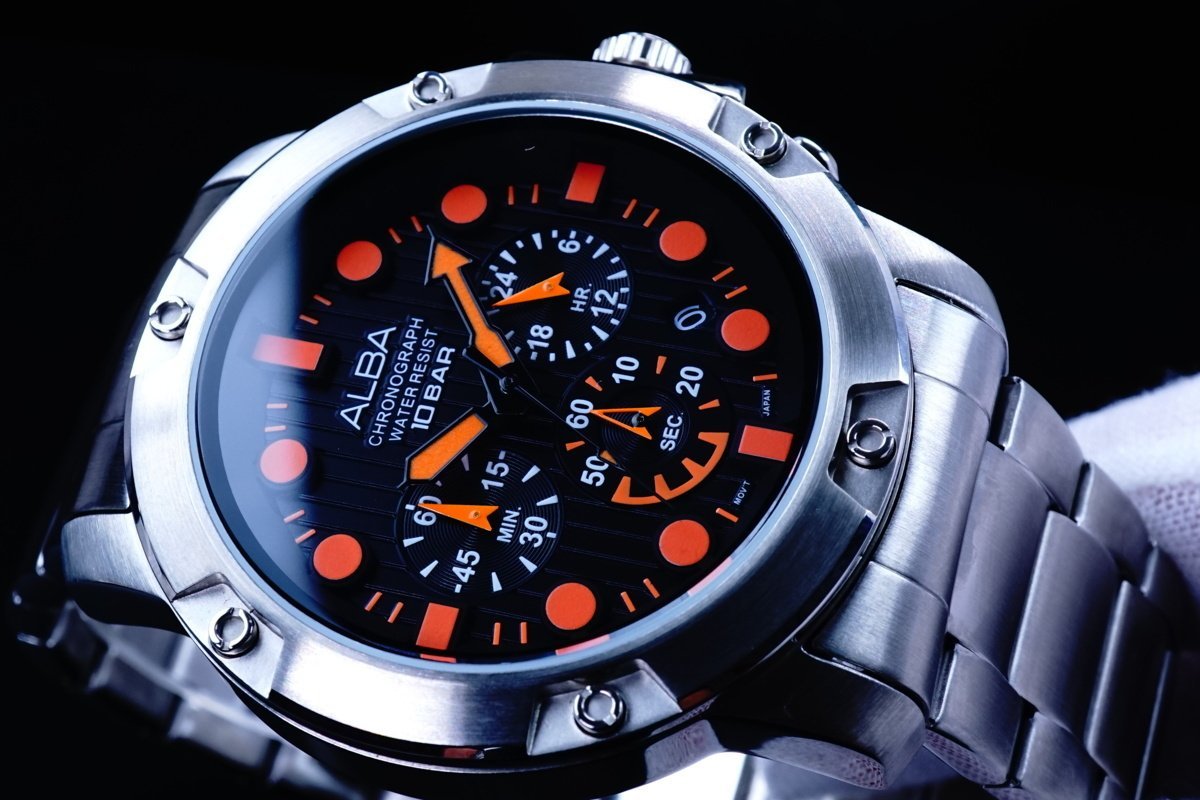 1円 セイコーALBA逆輸入Diver