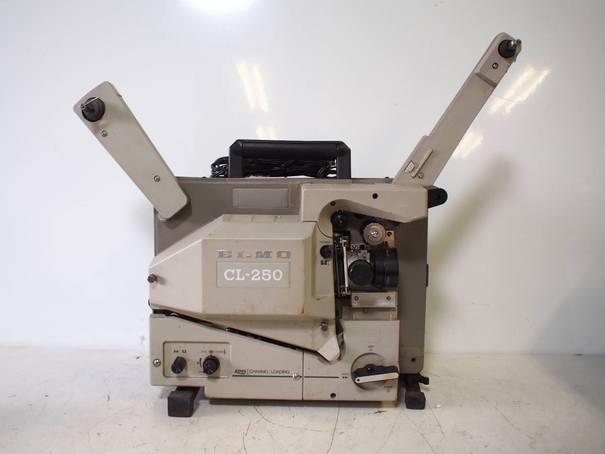 ☆ ELMO エルモ CL-250 映写機 16mm ジャンク ELMO 映写機 16mm 16mm