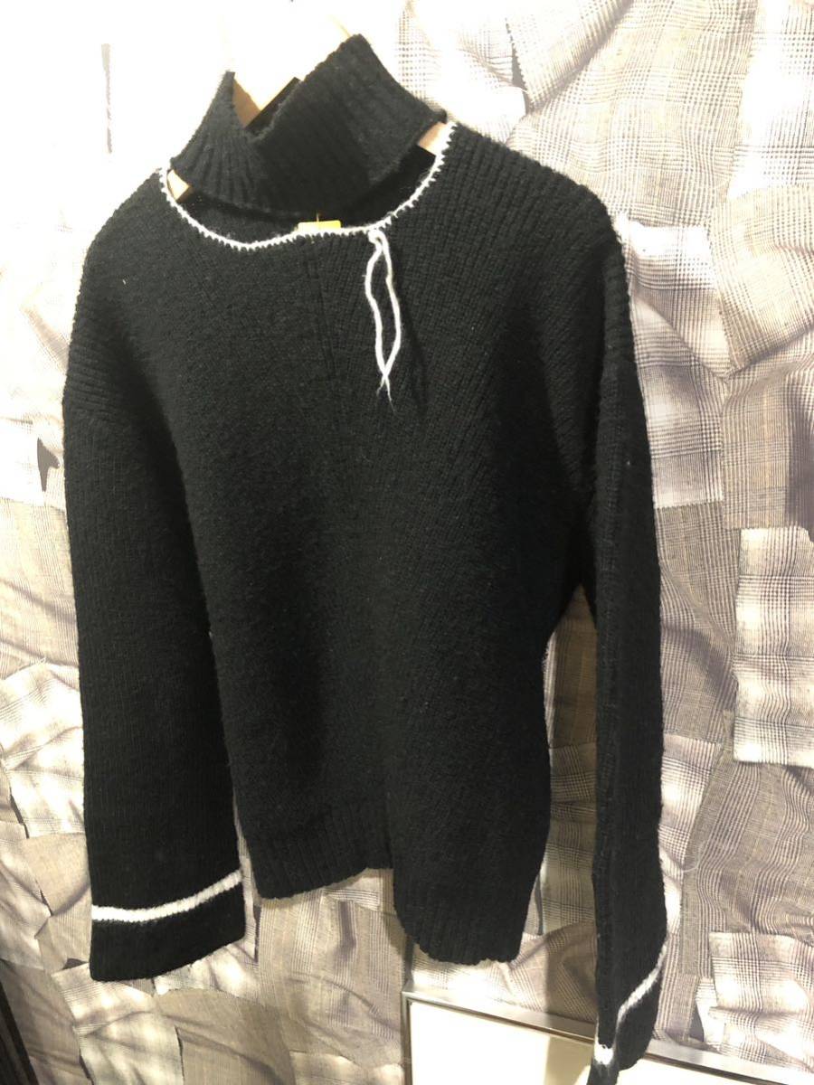 soduk スドーク 19FW ニット セーター 0419030505 ブラック FK soduk スドーク 19FW ニット セーター 0419030505 ブラック FK