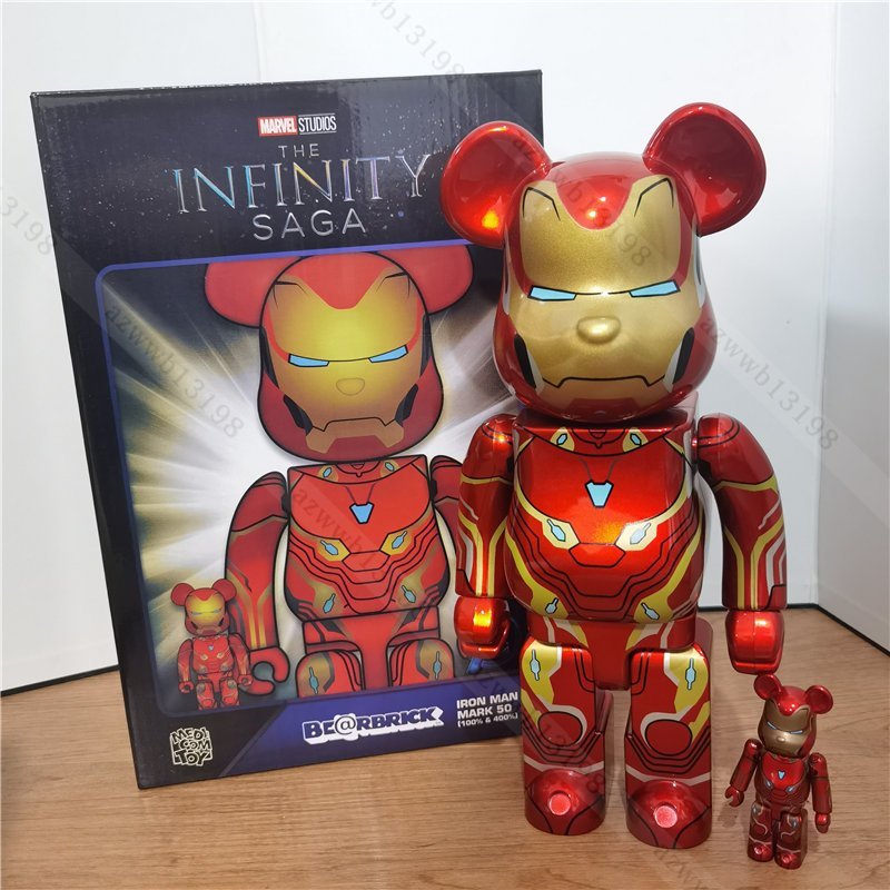 BE@RBRICK × MARVEL アイアンマン コラボ ベアブリック bearbrick