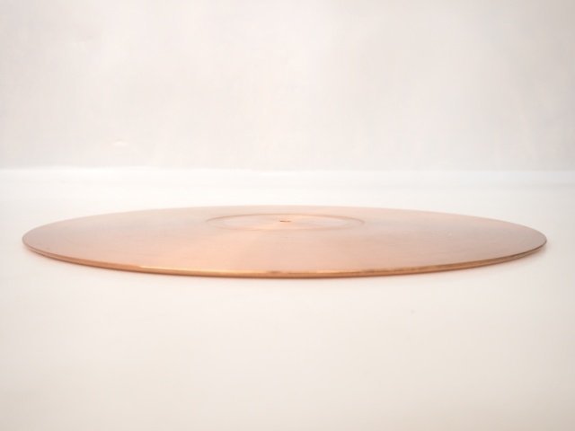 マイクロMICRO銅製ターンテーブルシートCU-180micro gold disk