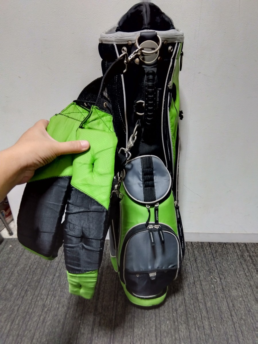 BURTON スタンドキャディバッグ GOLF ゴルフバック キャディバッグ