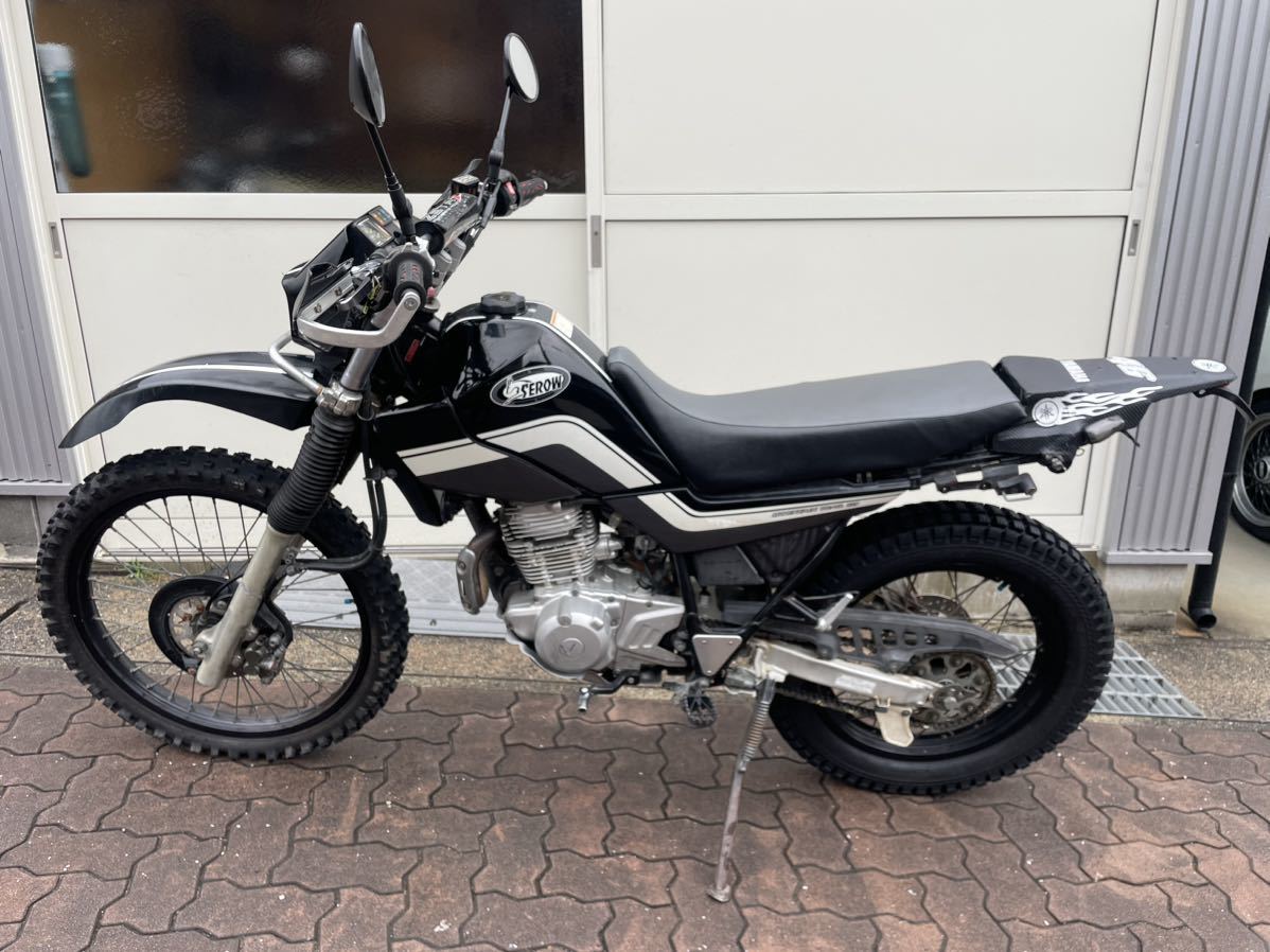 YAMAHA セロー225-3 黒 エンジン始動確認 自賠保険で乗れます 半額配送キャンペーン 期間限定 現状渡し諸経費￥0 横浜 P-Yard Yahoo!オークション - P-Yardさんの出品リスト