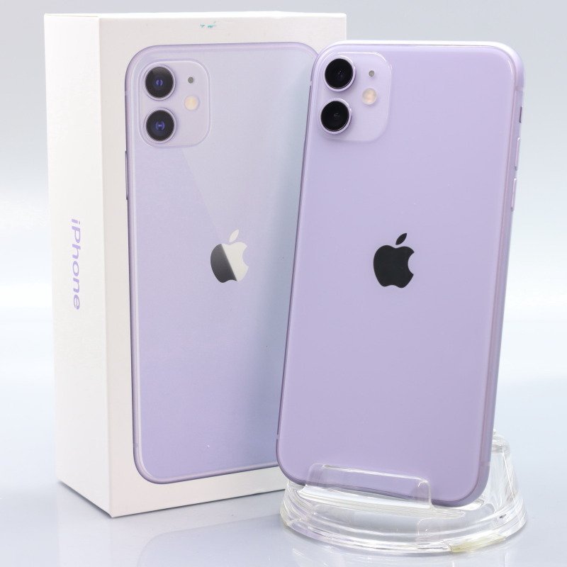 Apple iPhone11 128GB Purple A2221 MWM52J/A バッテリ73% □SIMフリー