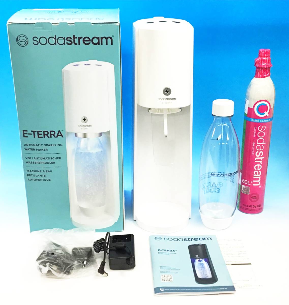 未開封SodaStream E-TERRA スターターキット | [公式] ソーダ 未使用