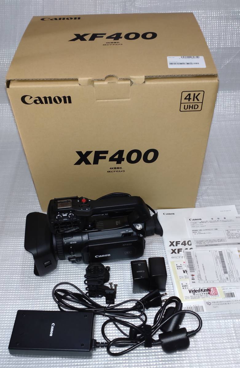 Canon XF400　4K業務用ビデオカメラ