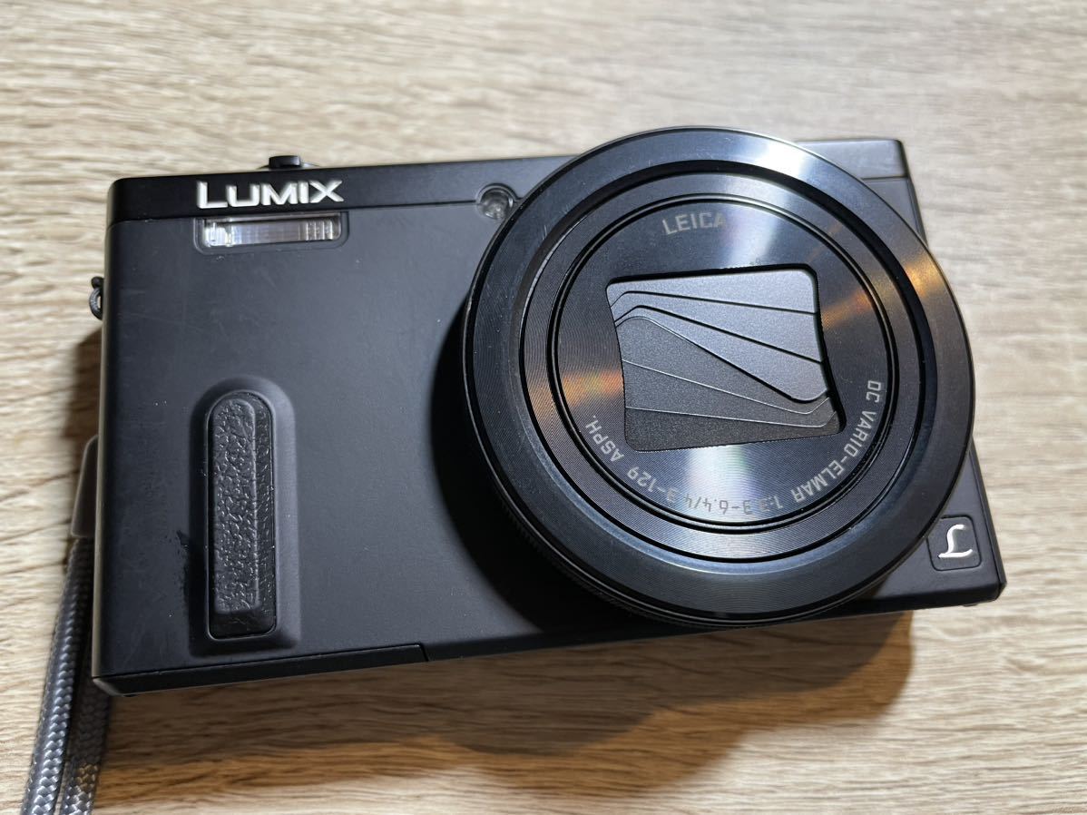 デジタルカメラ LUMIX パナソニック Panasonic tz60 ブラック 動作品