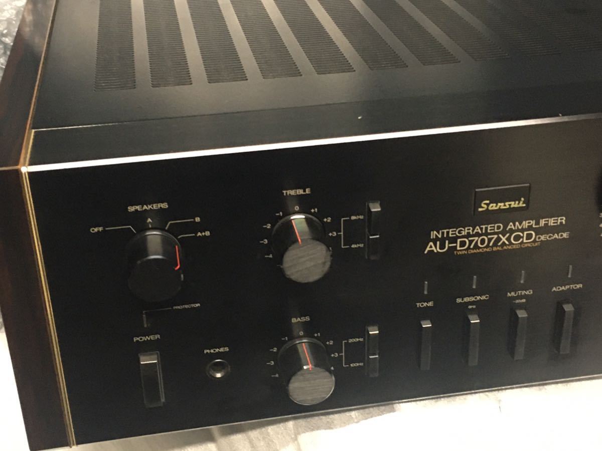 SANSUI DECADE 中古品 オーディオ機器 プリメインアンプ Sansui AU