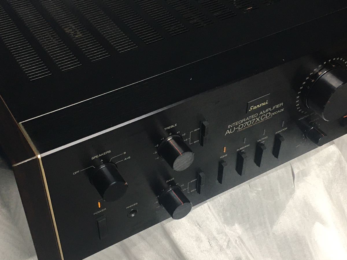 SANSUI DECADE 中古品 オーディオ機器 プリメインアンプ Sansui AU