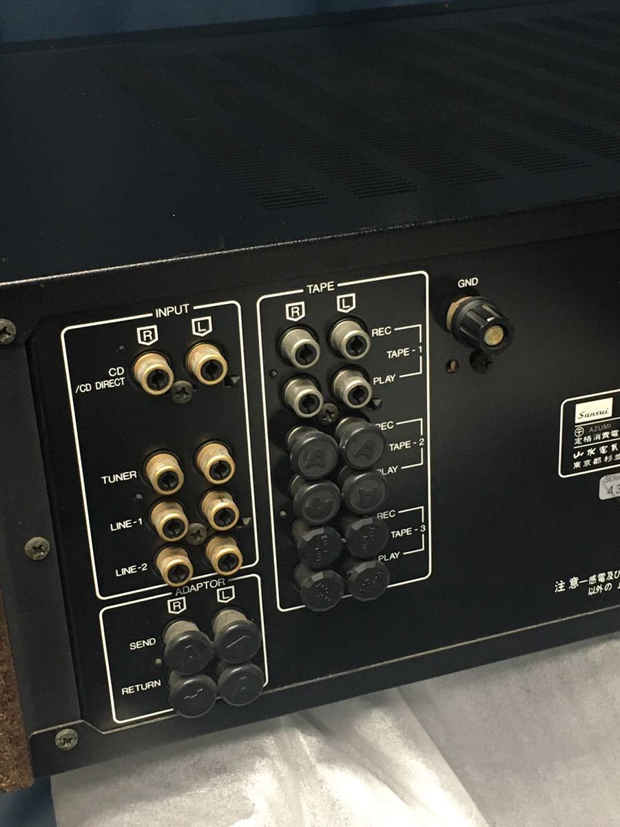 SANSUI DECADE 中古品 オーディオ機器 プリメインアンプ Sansui AU