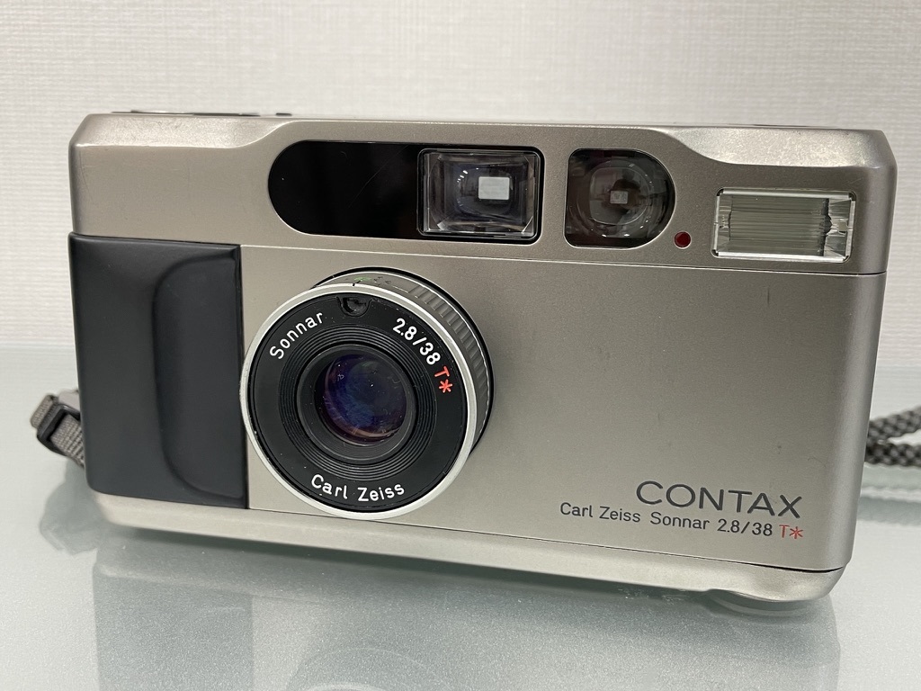 T2 CONTAX コンタックス チタンシルバー フィルム コンパクトフィルム