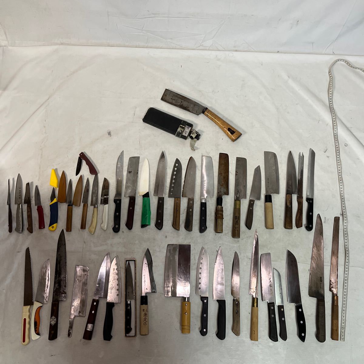 中古包丁 ジャンクまとめて 60本くらい 中古包丁 ジャンクまとめて 60