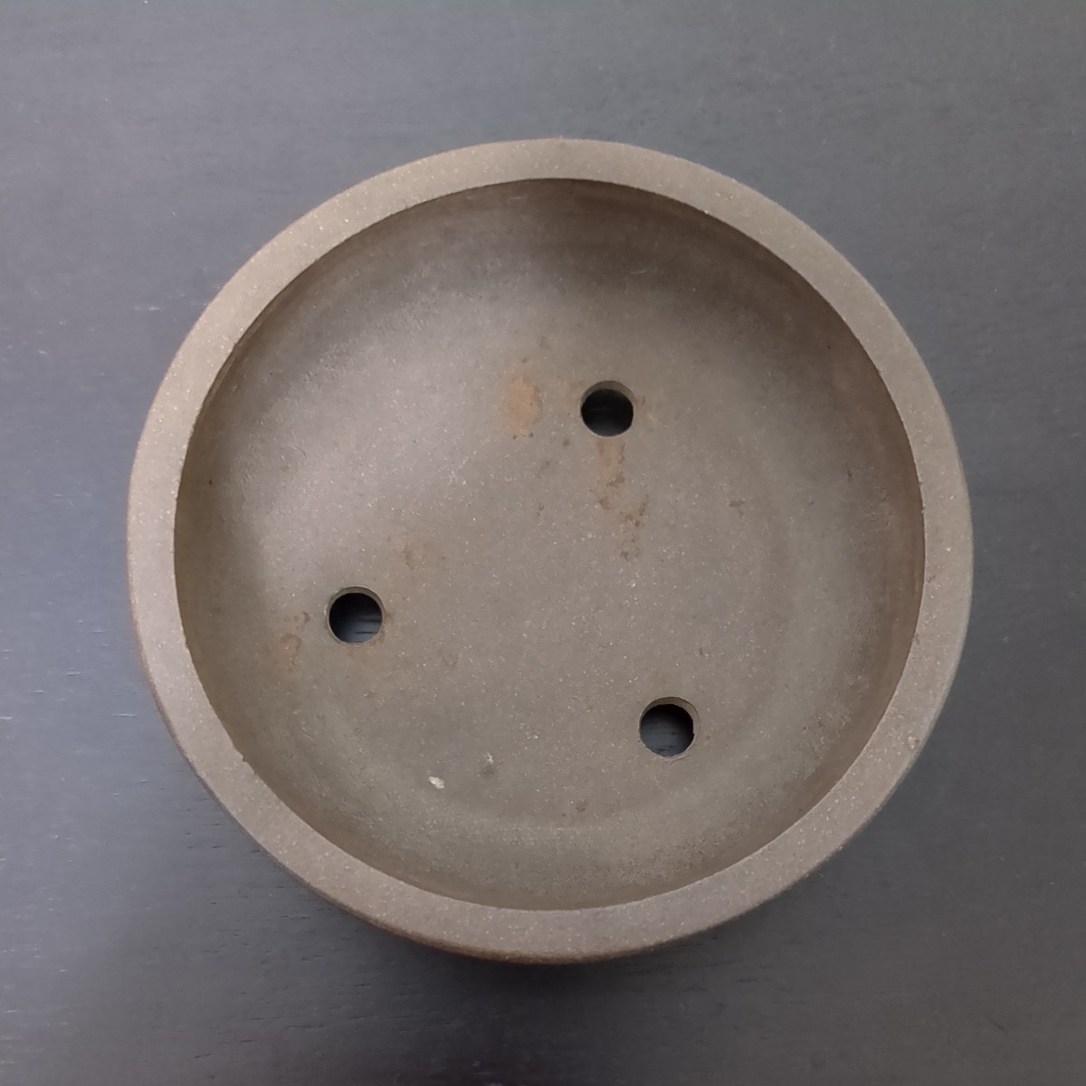 中国古盆器＜中国宜興・烏泥 在落款・泥味抜群 盆栽鉢 中国古盆器