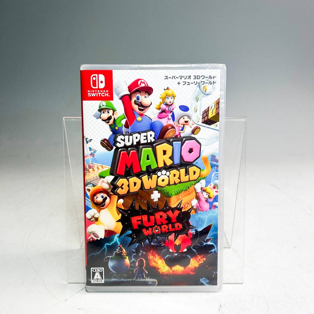 未開封品 Nintendo ニンテンドー Switch スイッチ スーパーマリオ 3Dワールド + フューリーワールド CO2690