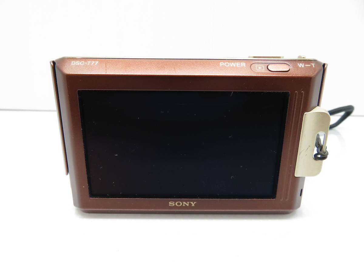 動作確認済 SONY ソニー Cyber shot サイバーショット DSC-T77