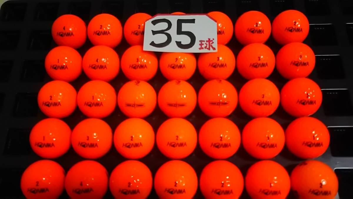 D1 ボール 本間ゴルフ HONMA オレンジの通販 オレンジ d1 honma 2024年 