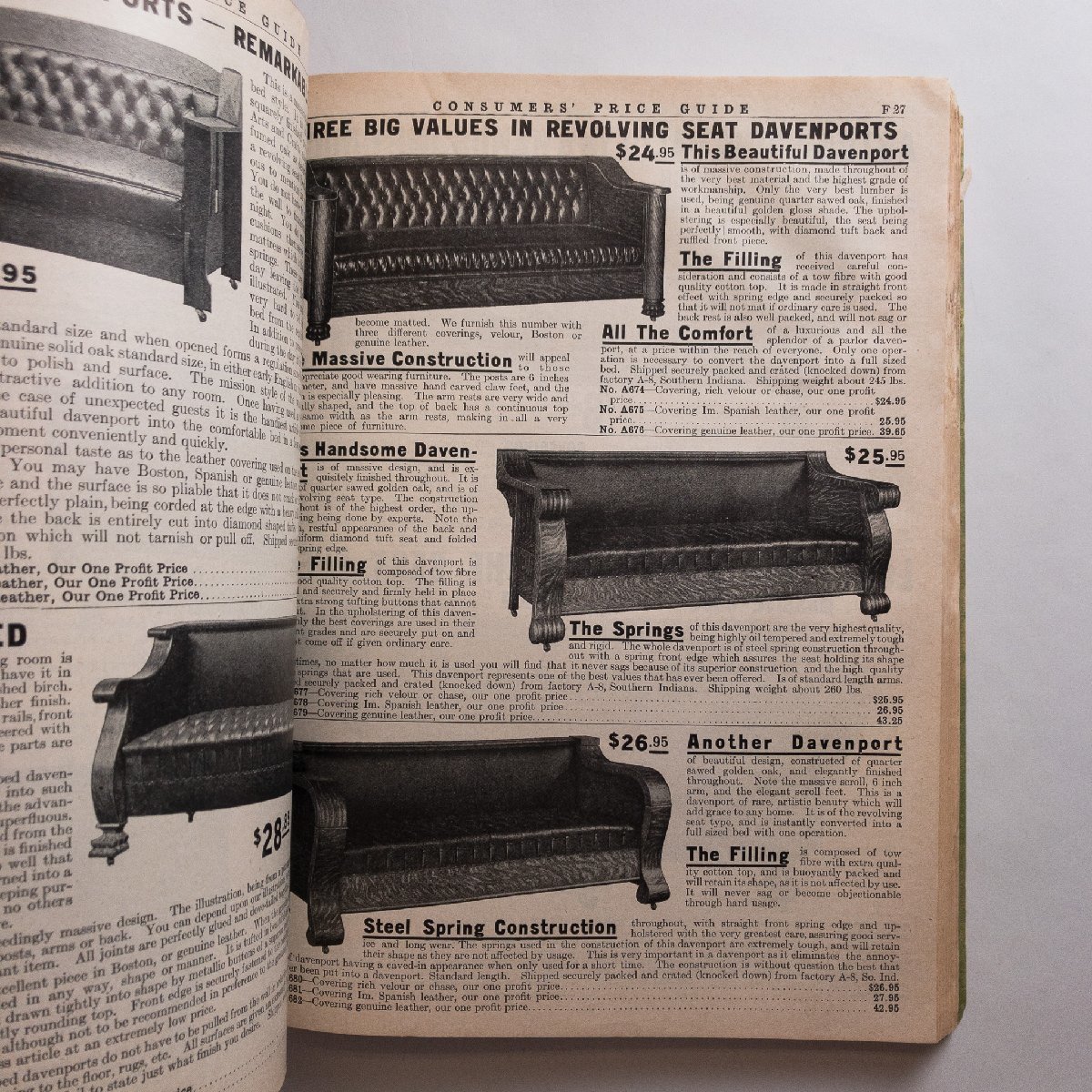 カタログ CONSUMER'S PRICE GUIDE ストーブ　工具　馬車　家具_3