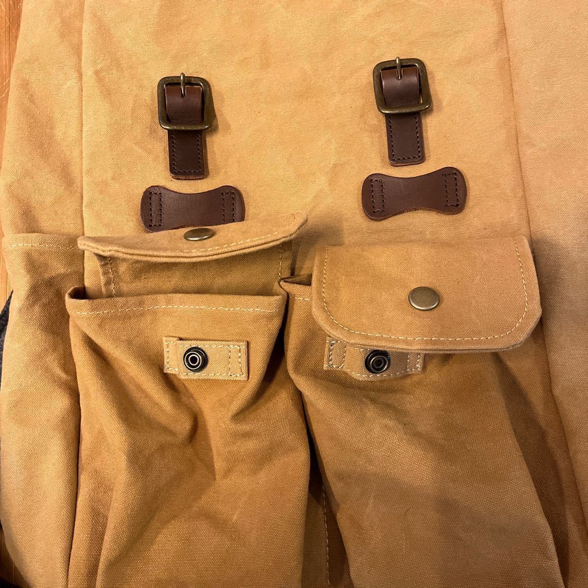 ARTS&CRAFTS 帆布 キャンバス ロールトップ リュック バックパック 