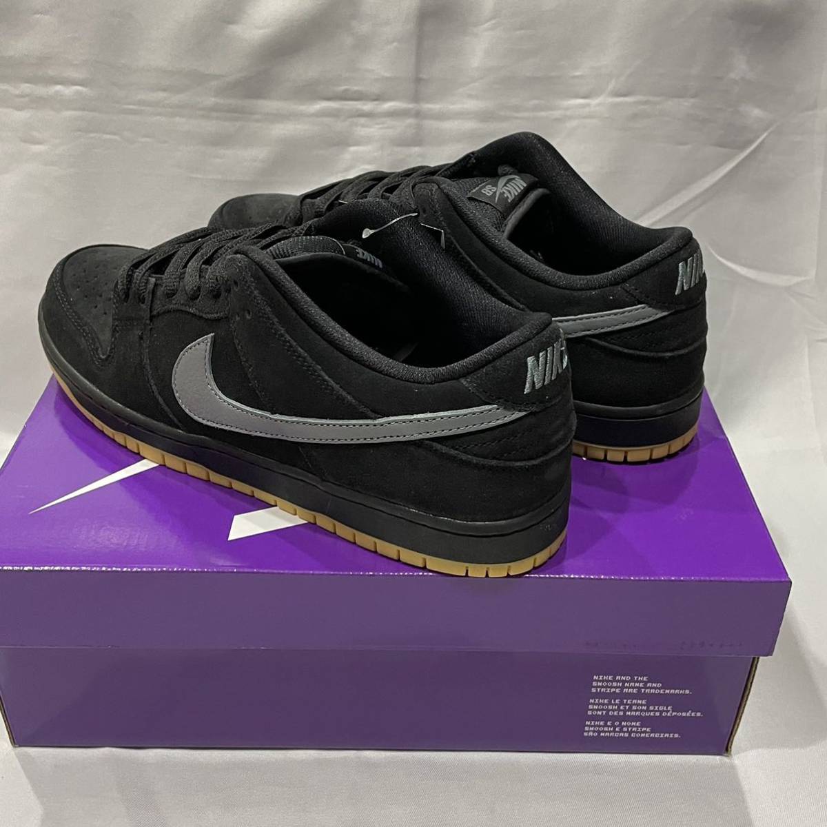 新品 28.5cm Nike SB Dunk Low Pro Black Fogナイキ SB ダンク ロー 