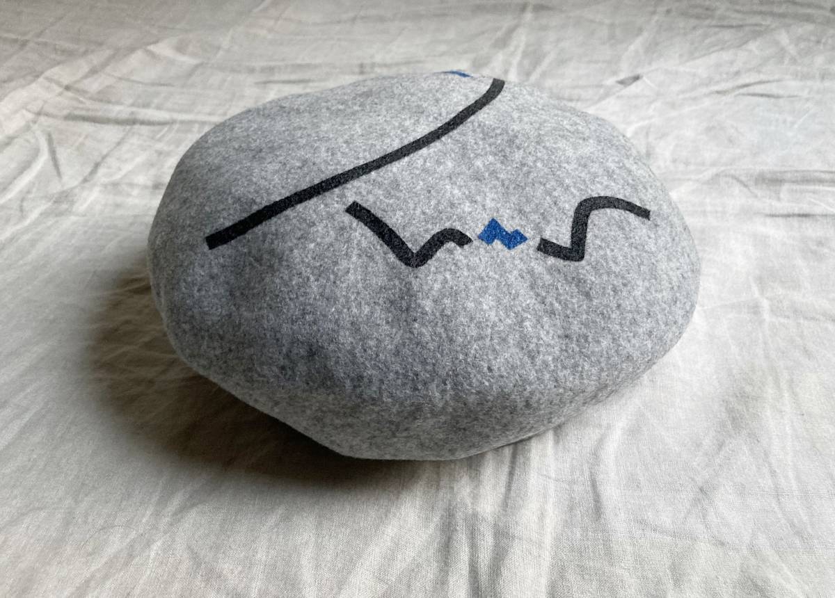 新品 PHINGERIN フィンガリン PROFILE BELET プロフィール ベルベット ベレー帽 ウール フェルト グレー F 柄本時生 着 ★11