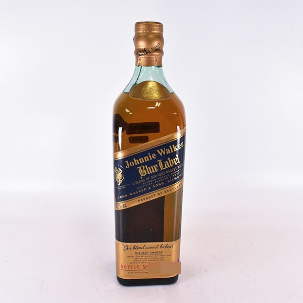 1円～☆ジョニーウォーカー ブルーラベル ☆旧ボトル 750ml 43