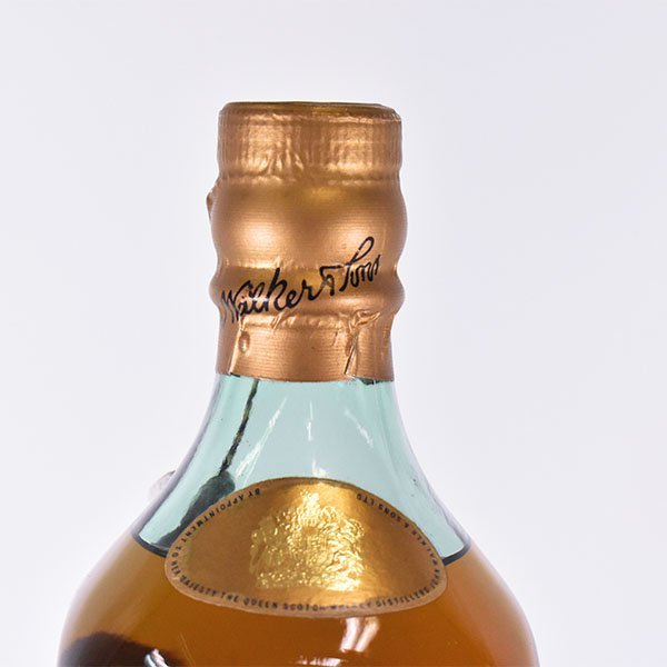 ジョニーウォーカーブルーラベル　初期ボトル、750ml、43%、箱付 1円～☆ジョニーウォーカー ブルーラベル ☆旧ボトル 750ml 43