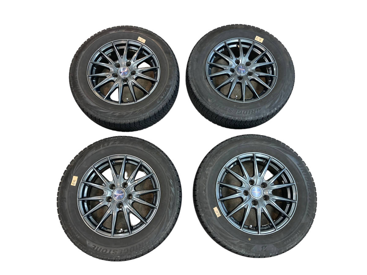 走行100㎞以下】 ブリヂストン BRIDGESTONE VRX2Z 205/65R16 5穴
