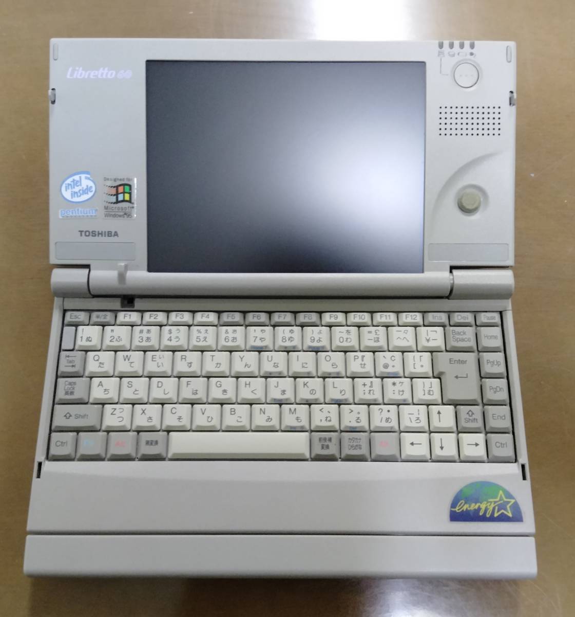 TOSHIBA Libretto 60 本体 Windows 95 TOSHIBA Libretto 60 本体(HDD