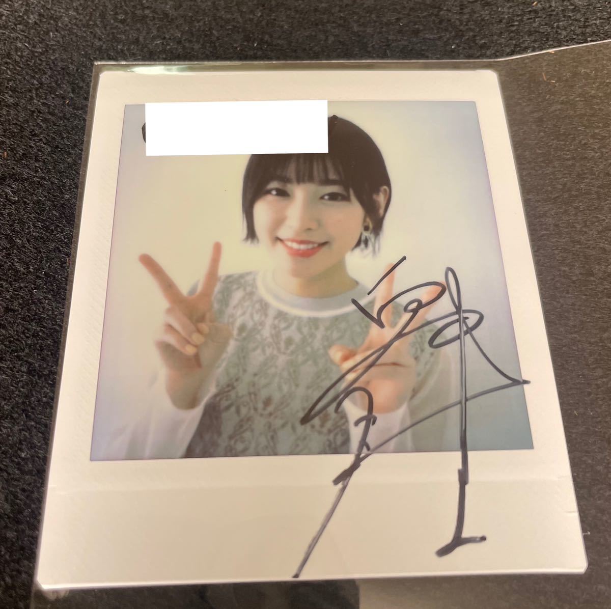 ☆当選品☆白石聖☆直筆サイン入り☆チェキ☆ポラ☆抽プレ☆女優☆生