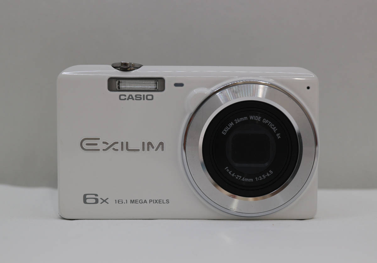 (良品)CASIO EXILIM EX-ZS26 動作品 EX-ZS26 CASIO / デジカメ / EXILIM / ホワイト / 箱有 / SDカード、AC