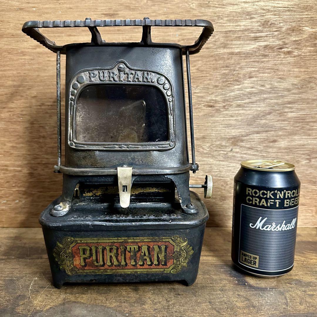 【美品】「PURITAN No.1」　アイロンストーブ　ピューリタン 美品】アイロンストーブ PURITAN ランプストーブ SADIRON ピューリタン